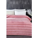 Mayer Supersoft Yumuşak Çift Kişilik Battaniye 180x230 cm Pudra