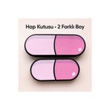 Mayex3d İLAÇ KUTUSU - 2 BOY - PEMBE