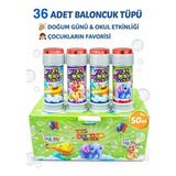 Mayf 36 Adet Bumbum Baloncuk Köpük Tüpü (5332)