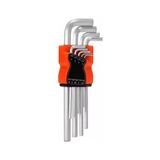 Mayf 9 Parça Krom Uzun - Düz Alyan 180MM (5332) - Gümüş
