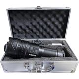 Mayf Profesyonel Zoomlu El Feneri | 60W – 7000 Lümen – 13.200 Mah – Type‑c – Metal Gövde (5332) - Gri