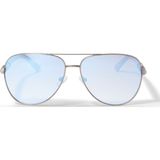 Mayfair Aviator Güneş Gözlüğü 14X5 Cm, Metal Çerçeve ve Uv Koruma - Mavi