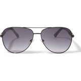 Mayfair Aviator Güneş Gözlüğü 14X5 Cm, Metal Çerçeve ve Uv Koruma - Siyah