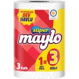 Maylo 5 Adet Maylo 3 Katlı Dev Havlu Tekli