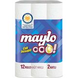 Maylo Çift Katlı 12'lı Rulo Kağıt Havlu