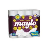 Maylo J-160 500817 3 Katlı Tuvalet Kağıdı - 3 Paket 96 Rulo