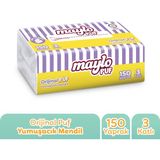 Maylo Puf 150 Yapraklı 3 Katlı Mendil Tek Paket Parfümsüz ve Düz Yapıda