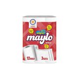 Maylo Süper Kağıt Havlu Üç Katlı 22.7 X 12.5 Cm 75 Yaprak - 12 Adet