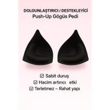 Mayo Bikini Abiye Elbise Destekleyici Double Dolgu Üçgen Push-up Göğüs Pedi