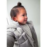 Mayoral 1-4 Yaş Kız Bebek Gri Kapüşonlu Uzun Mont – Su Itici, Rüzgar Geçirmez, Polar Astarlı - 2 Yaş - 0-Gri