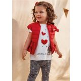 Mayoral 1775 Siyah Kız Bebek T-Shirt Tayt Takım