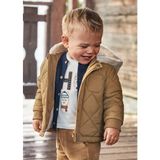 Mayoral 2465 Erkek Bebe Camel Kapüşonlu Mont - 6 Ay