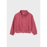 Mayoral Bel Kol Lastikli Fermuarlı Kız Çocuk Sweatshirt - Fuşya - 16 Yaş