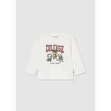 Mayoral Erkek Bebek Baskılı Sweatshirt - 6 Ay - Krem