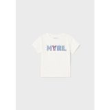 Mayoral Erkek Bebek Kısa Kol Basic T-Shirt Krem 10610 - 18 Ay