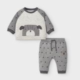 Mayoral Erkek Bebek Pantolon 2 Li Set - 1 - Gri