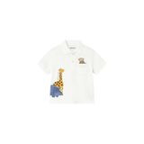 Mayoral Erkek Bebek Polo Kısa Kol T-shirt Krem 01108 Krem