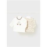 Mayoral Erkek Bebek T-Shirt 2'li Set 02029 - Gri - 2 - 4 Ay