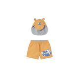 Mayoral Erkek Bebek UV Korumalı Mayo ve Şapka Seti Sarı - 01662