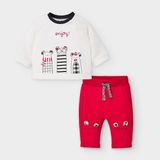 Mayoral Erkek Bebek Uzun Kol Pantolon 2 Li Set - 1 - Karışık