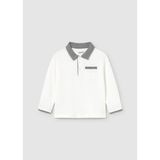 Mayoral Erkek Bebek Yakalı Sweatshirt - Beyaz - 1 Yaş