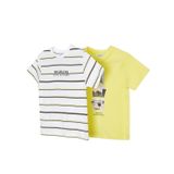 Mayoral Erkek Çocuk 2'li T-shirt Set 3008 SARI