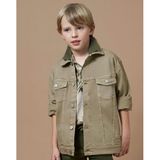 Mayoral erkek çocuk denim çeket 6473 KAHVERENGİ 8 yaş