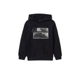 Mayoral erkek çocuk kapişonlu pullover sweatshırt 7452 SİYAH