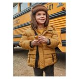 MAYORAL Erkek Çocuk Outdoor Kuştüyü Montu, Sarı, 8 Beden