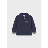 Mayoral Erkek Çocuk Polo Yaka Sweatshirt 1/4 Yaş 2101 - Mavi - 1 Yaş