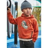Mayoral Erkek Çocuk Serigrafi Baskılı Eşofman Takımı 4802 Turuncu - 8 Yaş