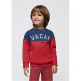 Mayoral Erkek Çocuk Sweatshirt Iki Renkli - Kırmızı - 7 Yaş