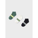 Mayoral Erkek Çocuk Üçlü Kısa Soket Çorap Yeşil - 8 Yaş
