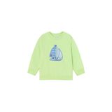 Mayoral Erkek Çocuk Yelken Desenli Sweatshirt, Kavun, 1,5 Yaş