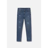 Mayoral Erkek Çocuk Yırtık Pantolon Mavi 7538 - 8 Yaş
