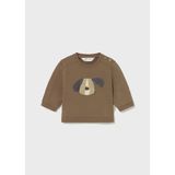 Mayoral Kışlık Erkek Bebek Sweatshirt - Kahve - 6 - 9 Ay