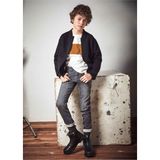 Mayoral Kışlık Erkek Çocuk Yumuşak Denim Pantolon - Gri - 10 Yaş