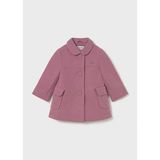 Mayoral Kışlık Kız Bebek Kürklü Kaban Mont - Koyu Pembe - 3 Yaş