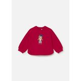 Mayoral Kız Bebek Baskılı Sweatshirt Kırmızı 1495 - 3 Yaş