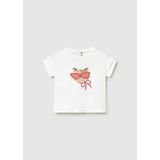 Mayoral Kız Bebek Baskılı Tshirt - Beyaz - 1 Yaş