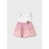 Mayoral Kız Bebek Elbise - Mayoral - Somon - 12-Ay - 1868-SOMON-12-AY