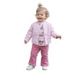 Mayoral Kız Bebek Geniş Paçalı Fitilli Tayt Pembe - 01744