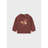Mayoral Kız Bebek Sweatshirt - Kahverengi - 1 Yaş