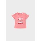 Mayoral Kız Bebek Yazlık Tişört 1011 - Coral - 1 Yaş