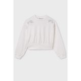 Mayoral Kız Çocuk 10-16 Yaş Mevsimlik Sweatshirt 6401 Krem