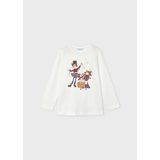 Mayoral Kız Çocuk Baskılı Sweatshirt - Ekru - 6 Yaş