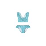 Mayoral Kız Çocuk Fıfırlı Bikini Turkuaz - 03734