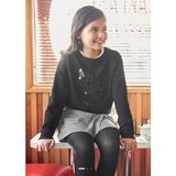 Mayoral Kız Çocuk Sweatshırt 7472 - 12 - 13 Yaş - Siyah