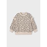 Mayoral Kız Çocuk Sweatshirt - Bej - 4 Yaş