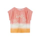 Mayoral Kız Çocuk T-Shirt, Kısa Kollu, Bisiklet Yaka, Pembe, 10 Yaş